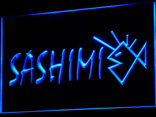 SASHIMI Sushi Bar Japan Food LED Light Sign